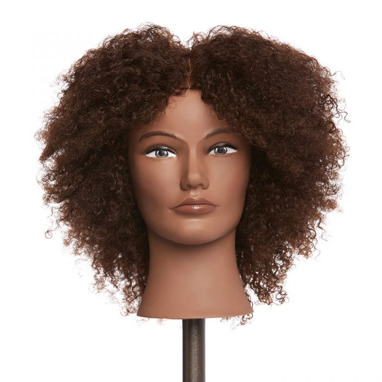 Amber – 100% Human Textured Hair Mannequin